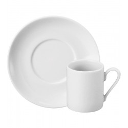 Xicara 60ml Para Chá Com Pires Brasília Porcelana Schmidt
